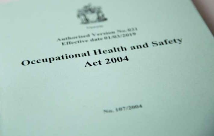 Occupational Health And Safety Act 2004 Regulations